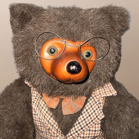 Vintage Robert Raikes Original Bears Sebastian &  Roberta Stuffed Animals - Picture 11 of 13